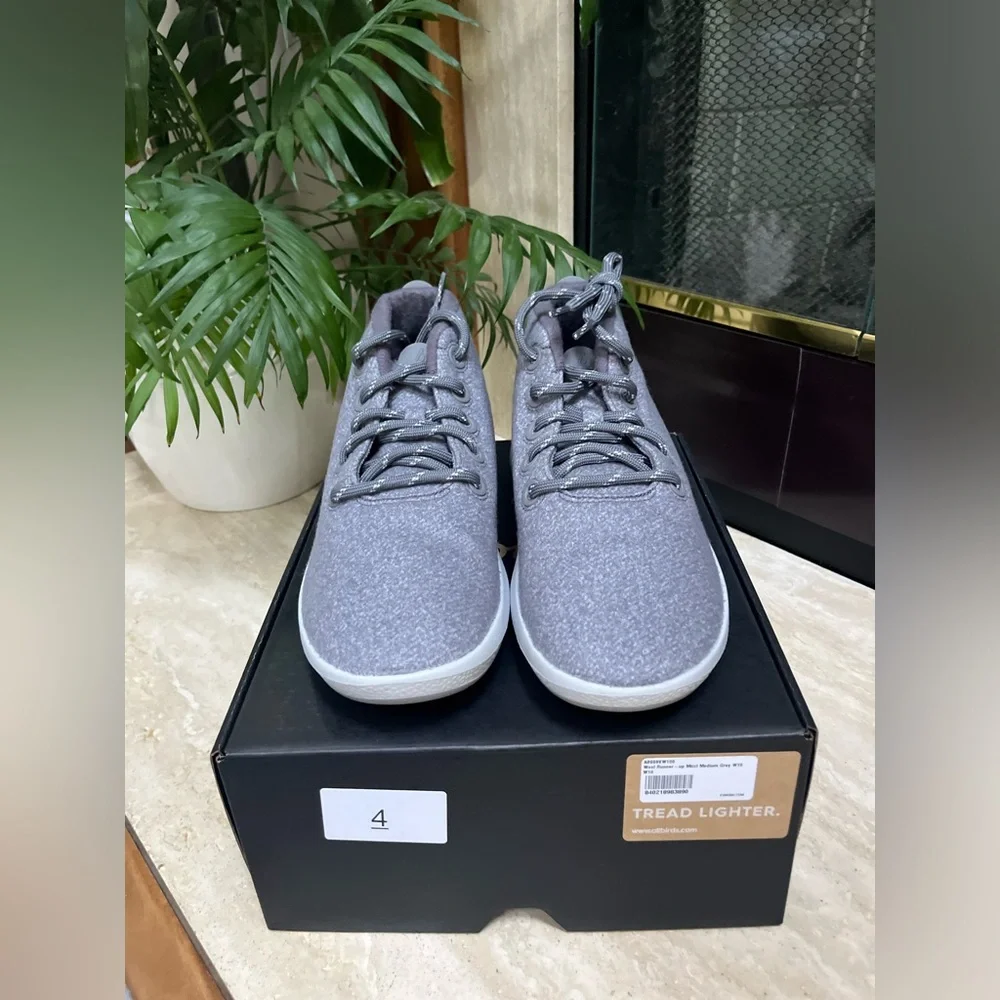 NWT Allbirds Women’s Wool Runner-Up Mizzle High Tops